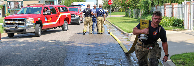 Dragging Hose