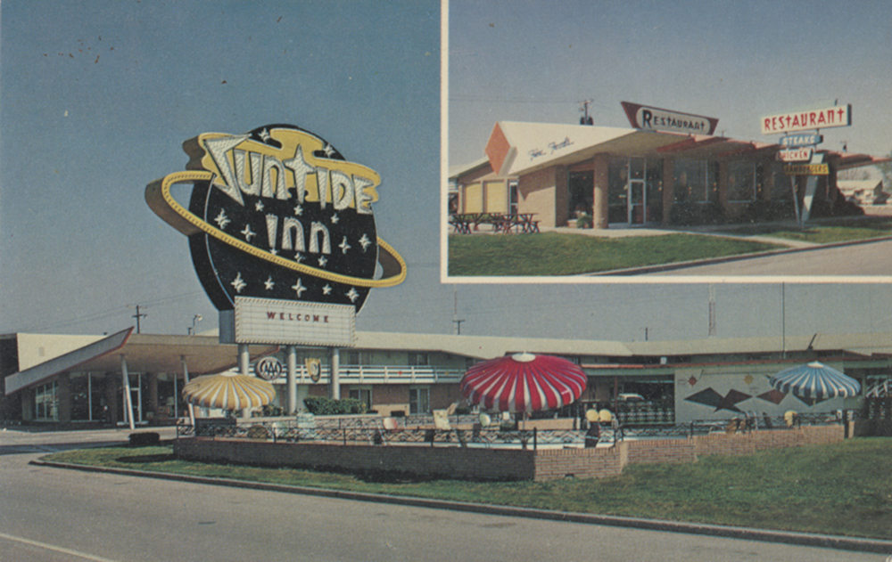Photo of Suntide Inn, a former hotel along Rt. 66