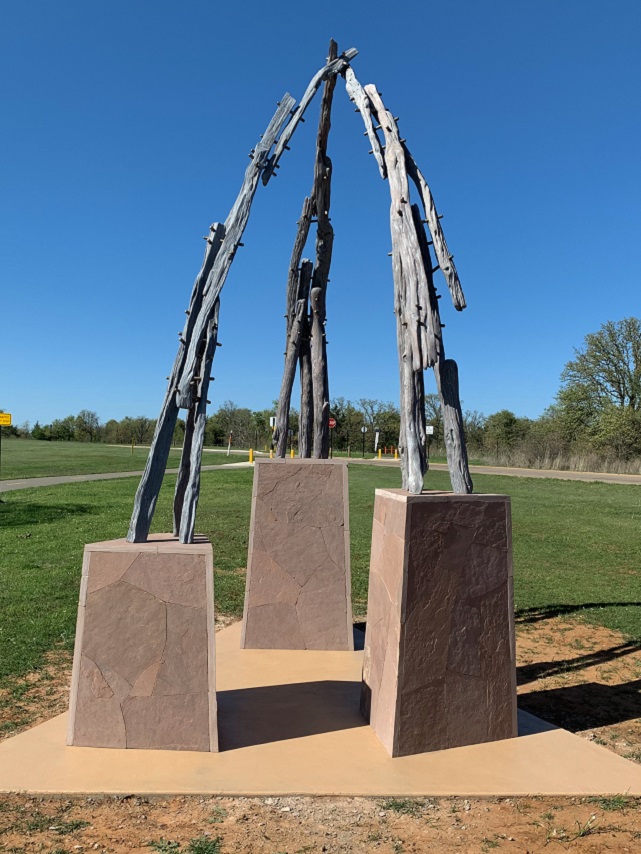 Lake Stanley Draper Convergence sculpture