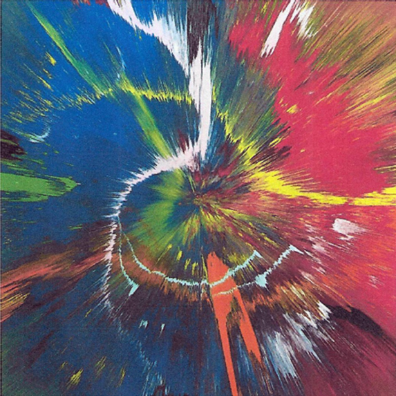 painting titled Beautiful Mystical Exploding Sun Clouds Taste Metallic
