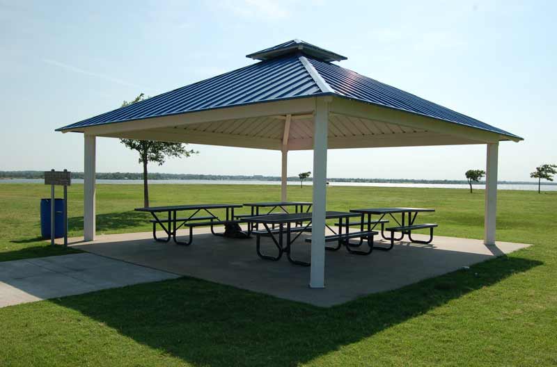 Lions Childrens' Park Pavilion Lake Hefner