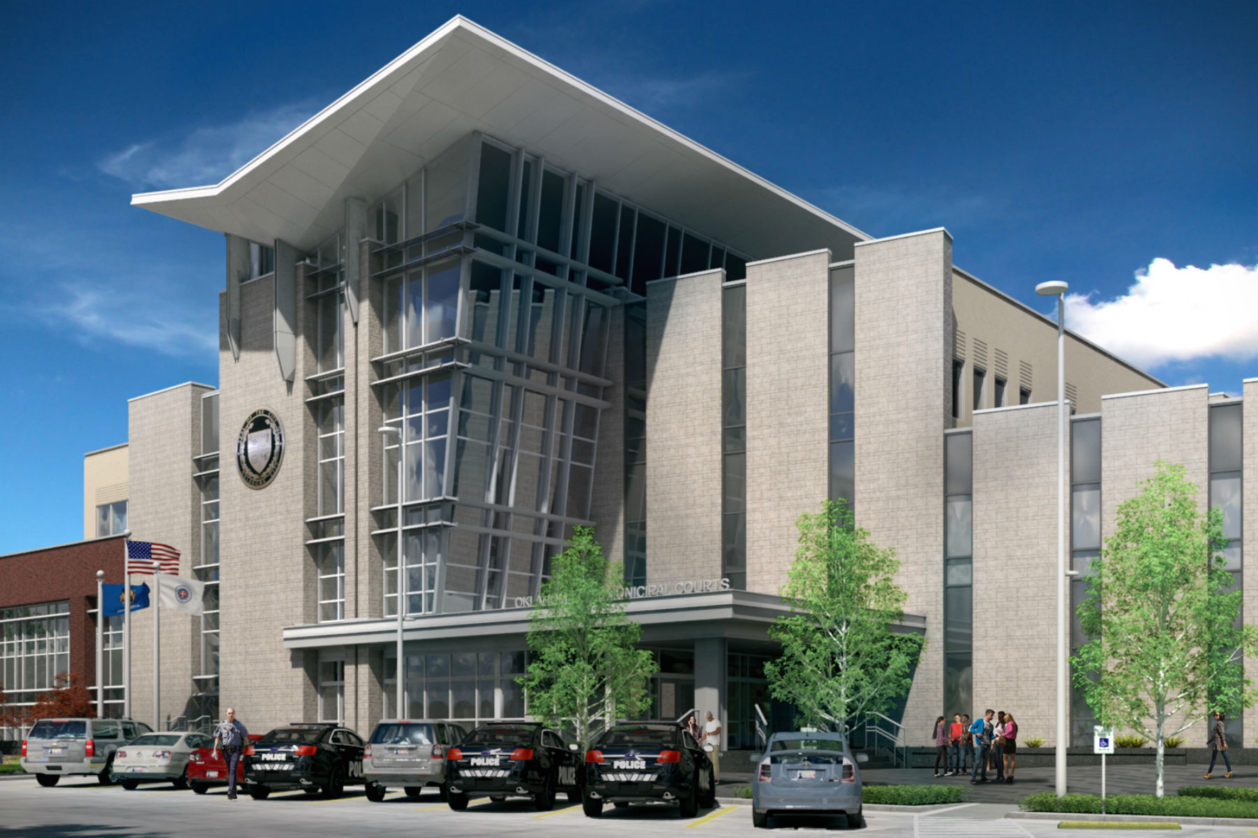 The City of Oklahoma City's Municipal Court Building