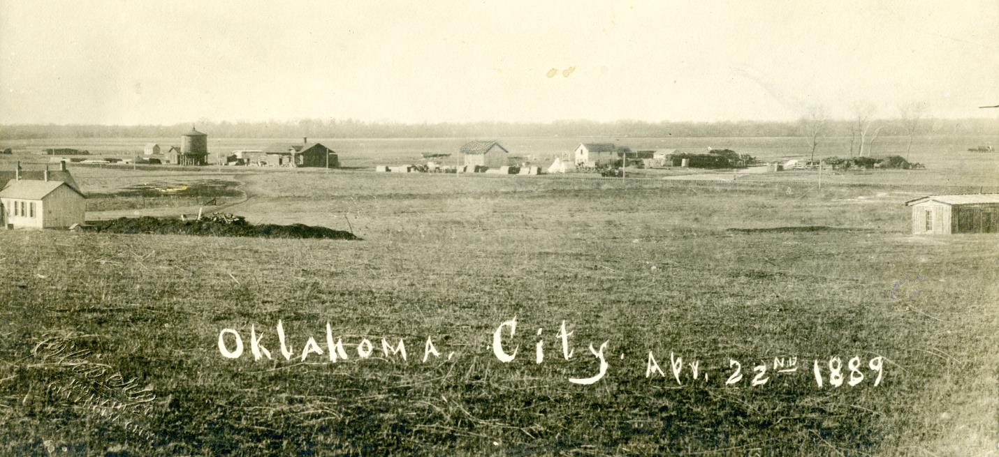Oklahoma City before the land run 1889