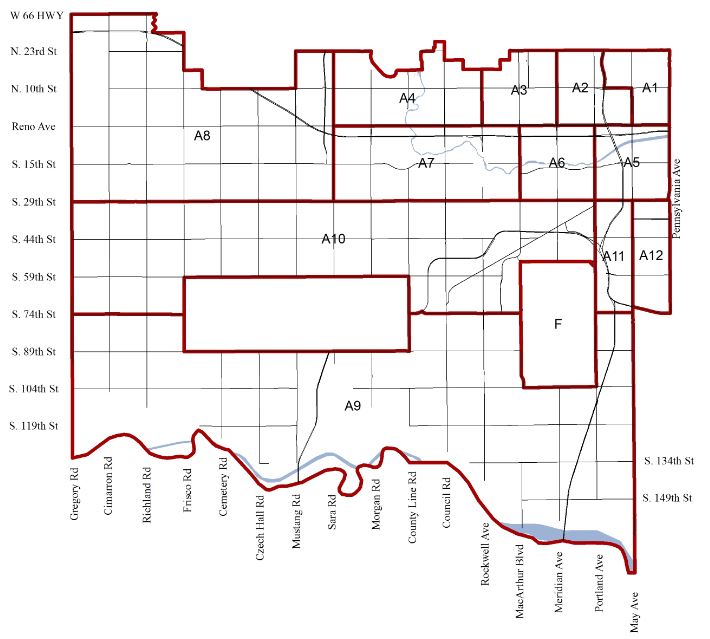 Southwest Divison Map